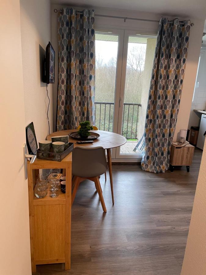Apartmán Studio Cote Piscine Équemauville Exteriér fotografie